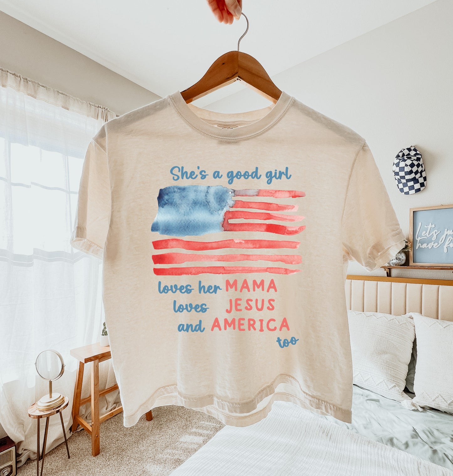 She's A Good Girl Mid-Length T-Shirt