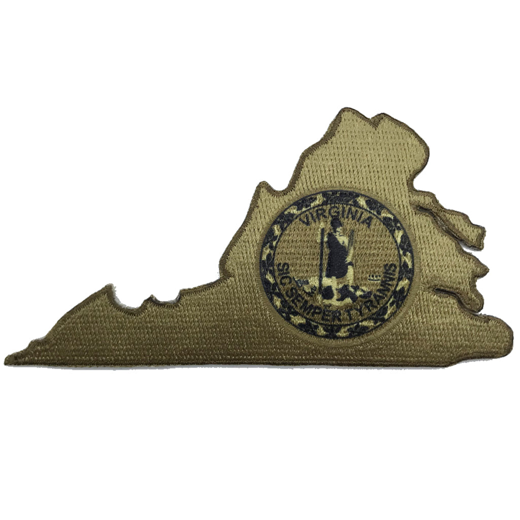 Virginia - Die-Cut - Sic Semper Tyrannis