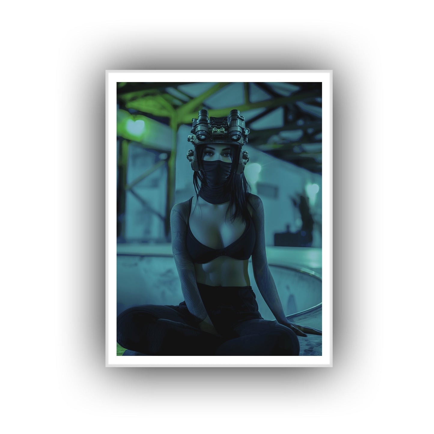 SK8 Vol. 1 - 4" x 3" PVC Velcro Morale Patch