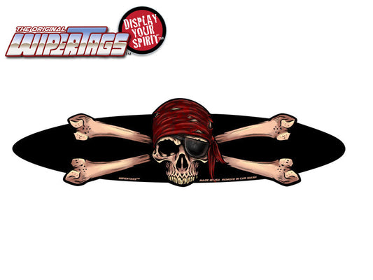 Pirate Skull and Crossbones WiperTags