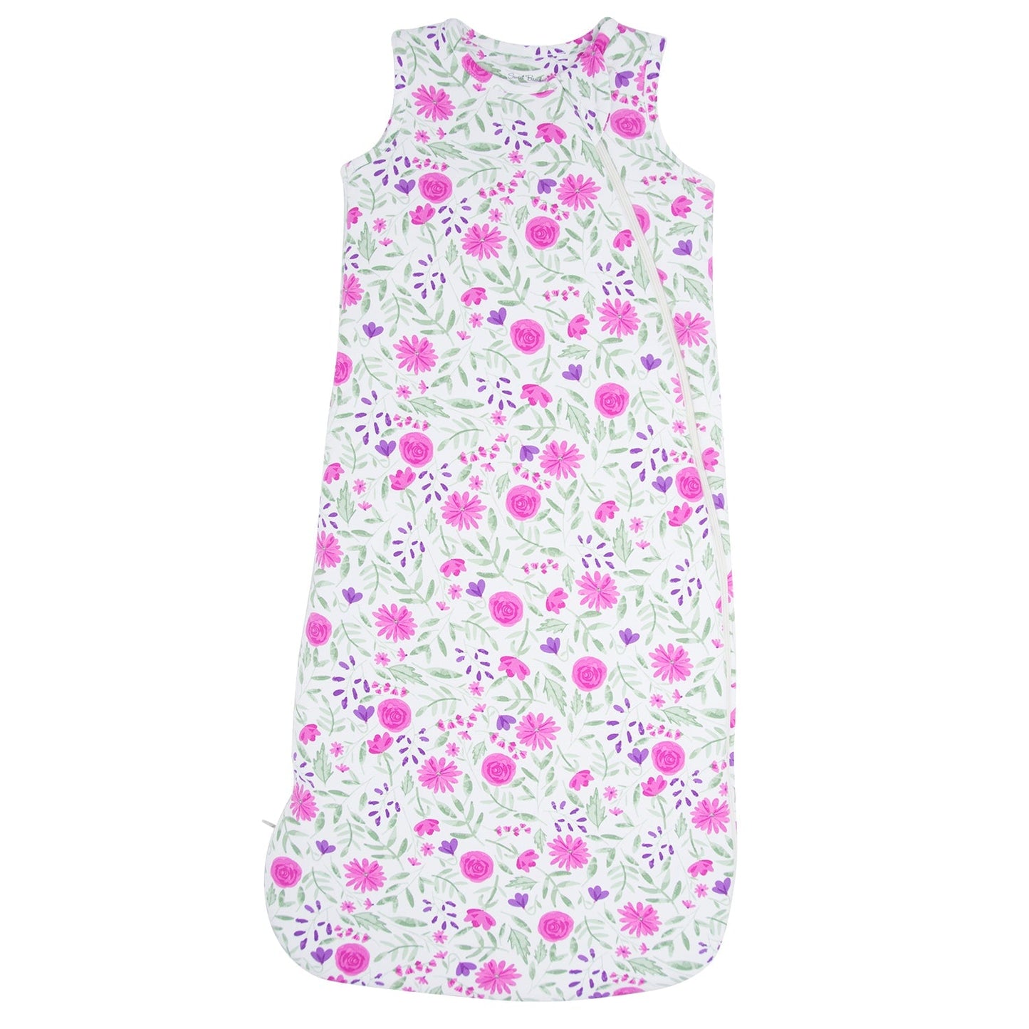 Sweet Purple Flowers Baby Sleep Sack