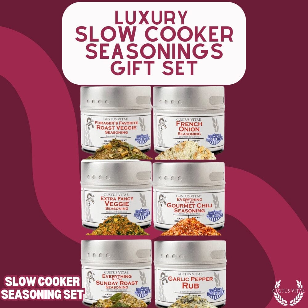 Slow Cooker Seasonings - 6 Spice Blends Gift Set