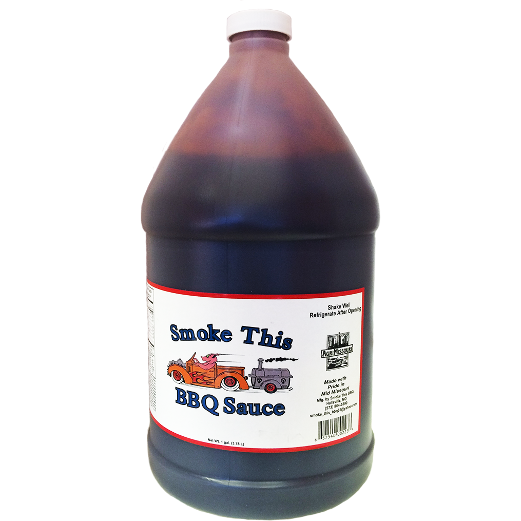 Smoke This BBQ Kansas City Style BBQ Sauce | Single Gallon