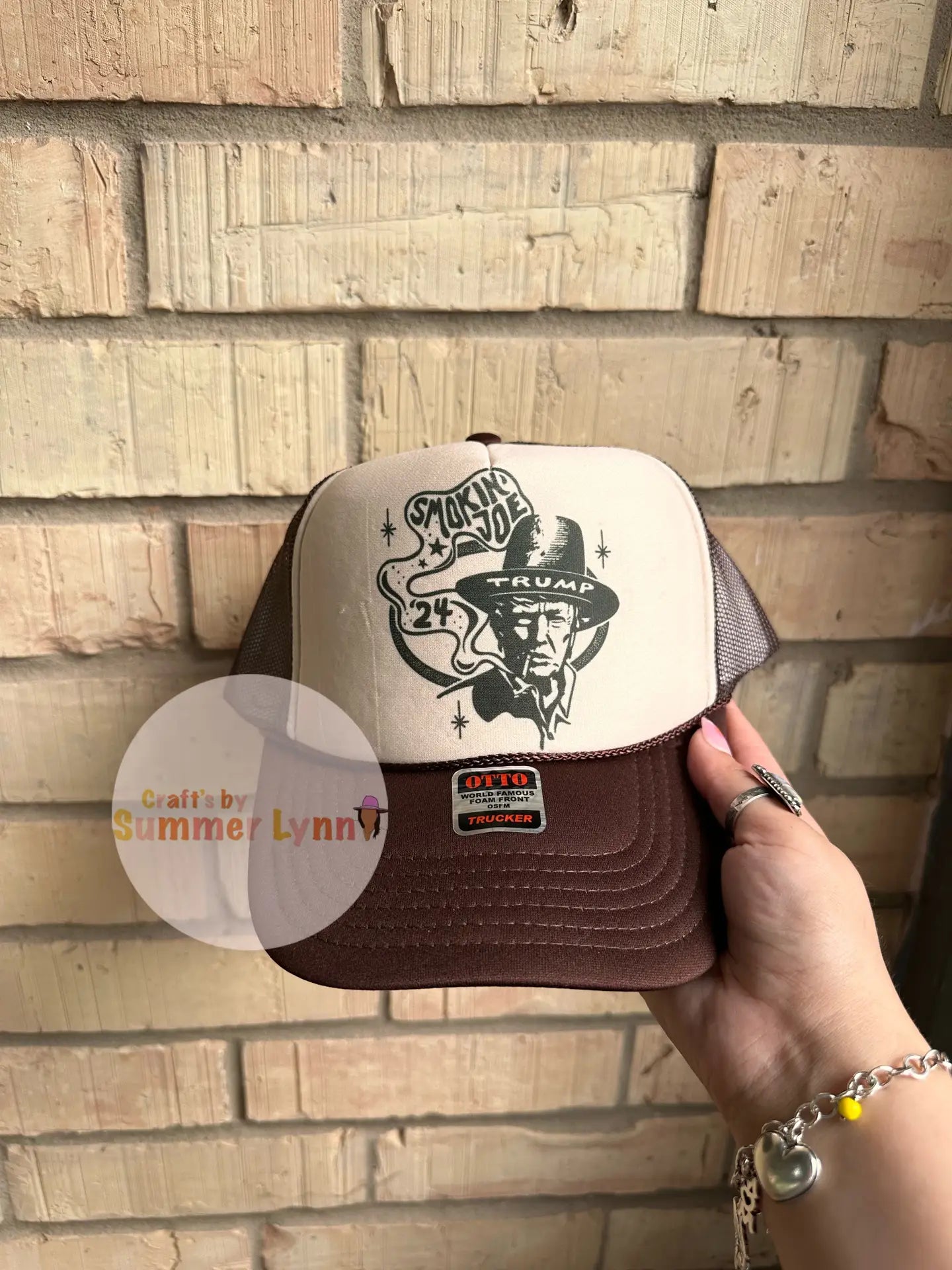 Smokin' Joe Trump Trucker Hat