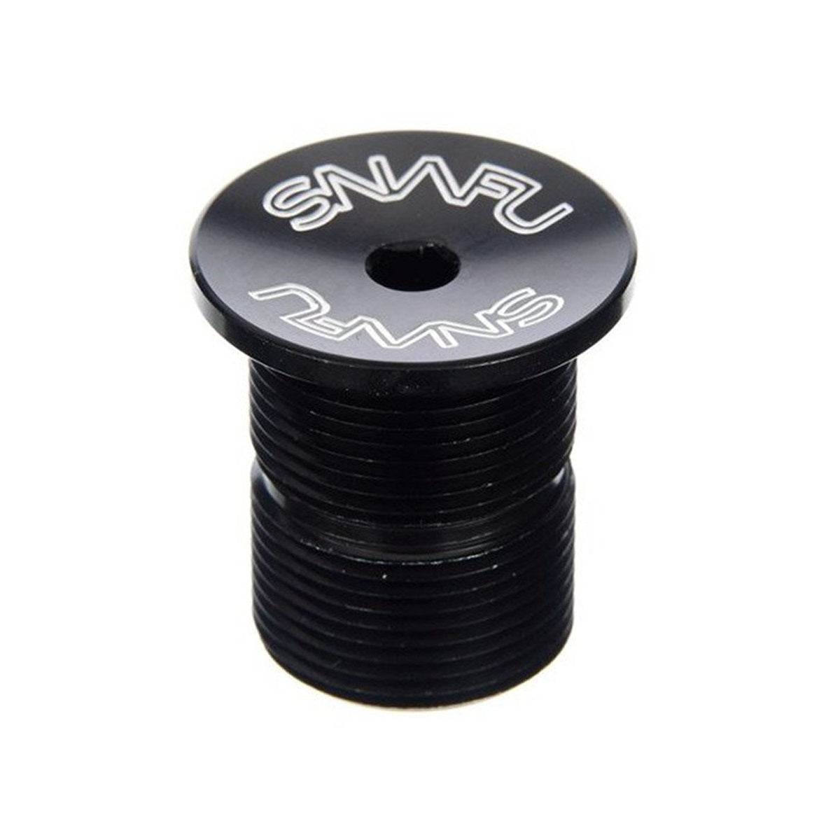 Snafu BMX Threaded Fork Top Cap - Black