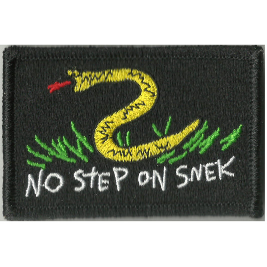 No Step On Snek - 2"x3" Tactical Patch