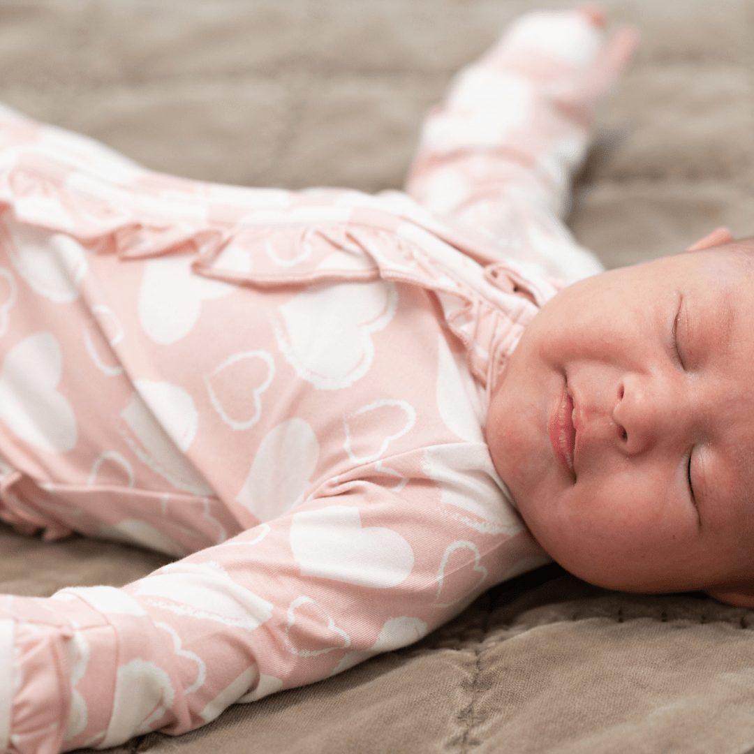 So Much Love Ruffle Footie