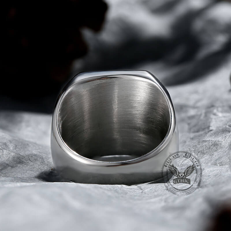 Solomon Kabbalah Stainless Steel Ring