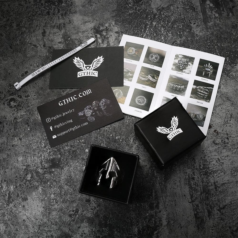 Spartan Helmet Stainless Steel Ring