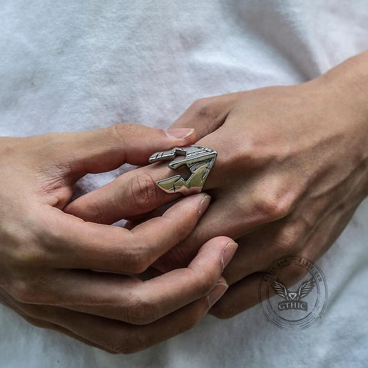 Spartan Helmet Stainless Steel Ring