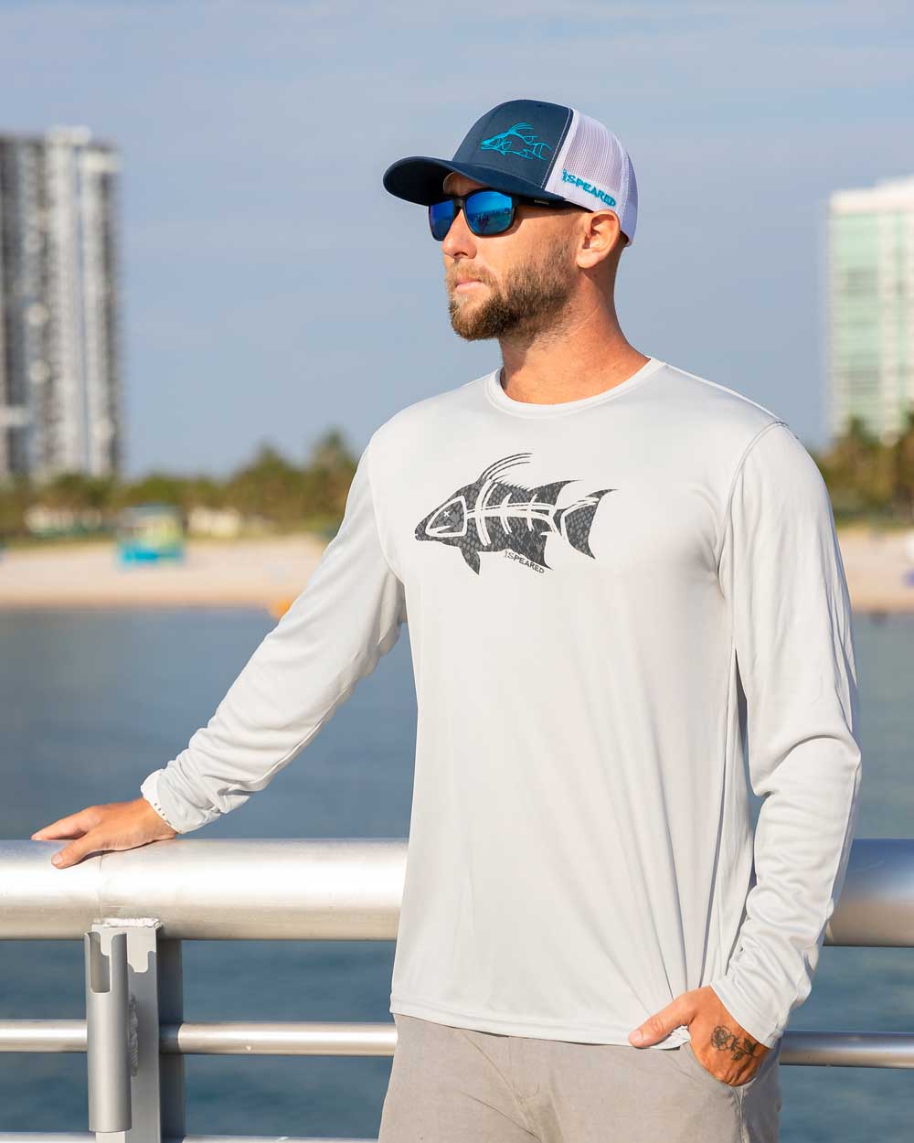 Hogfish Camo UV shirt