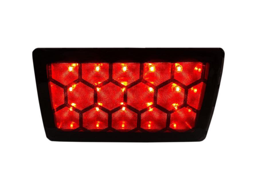 Special Edition Dark Smoke Honeycomb F1 / Rear Fog Light Overlay - 2015-2024 Subaru WRX / STI