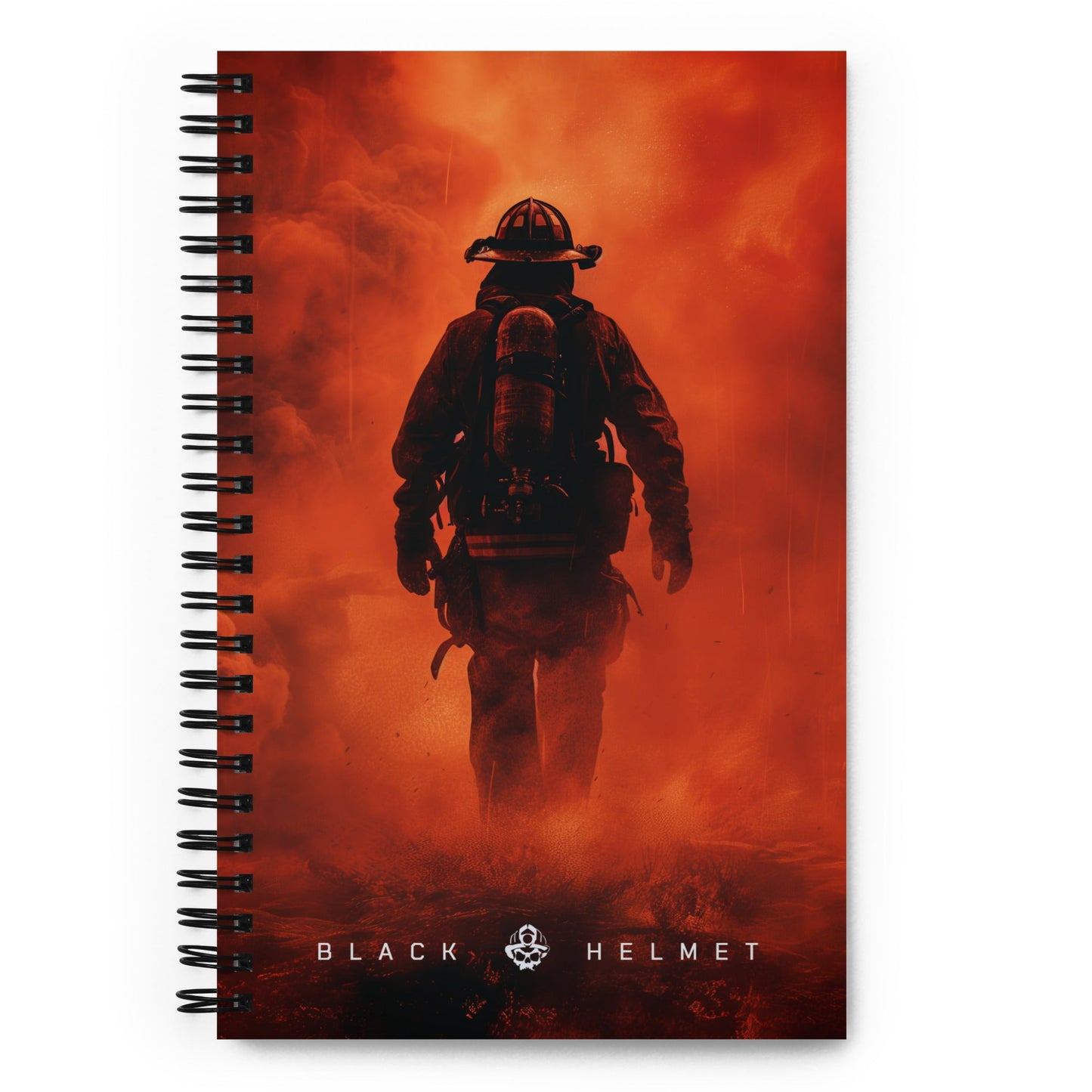 Into the Heat Firefighter Notebook – 140 Dotted Pages
