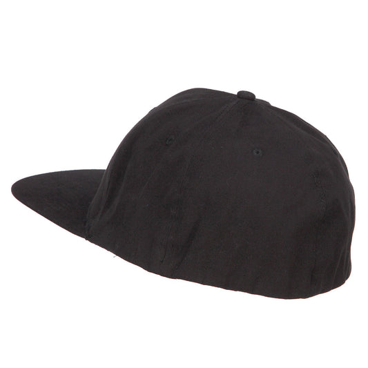 Big Size Flat Bill Stretchable Fitted Cap