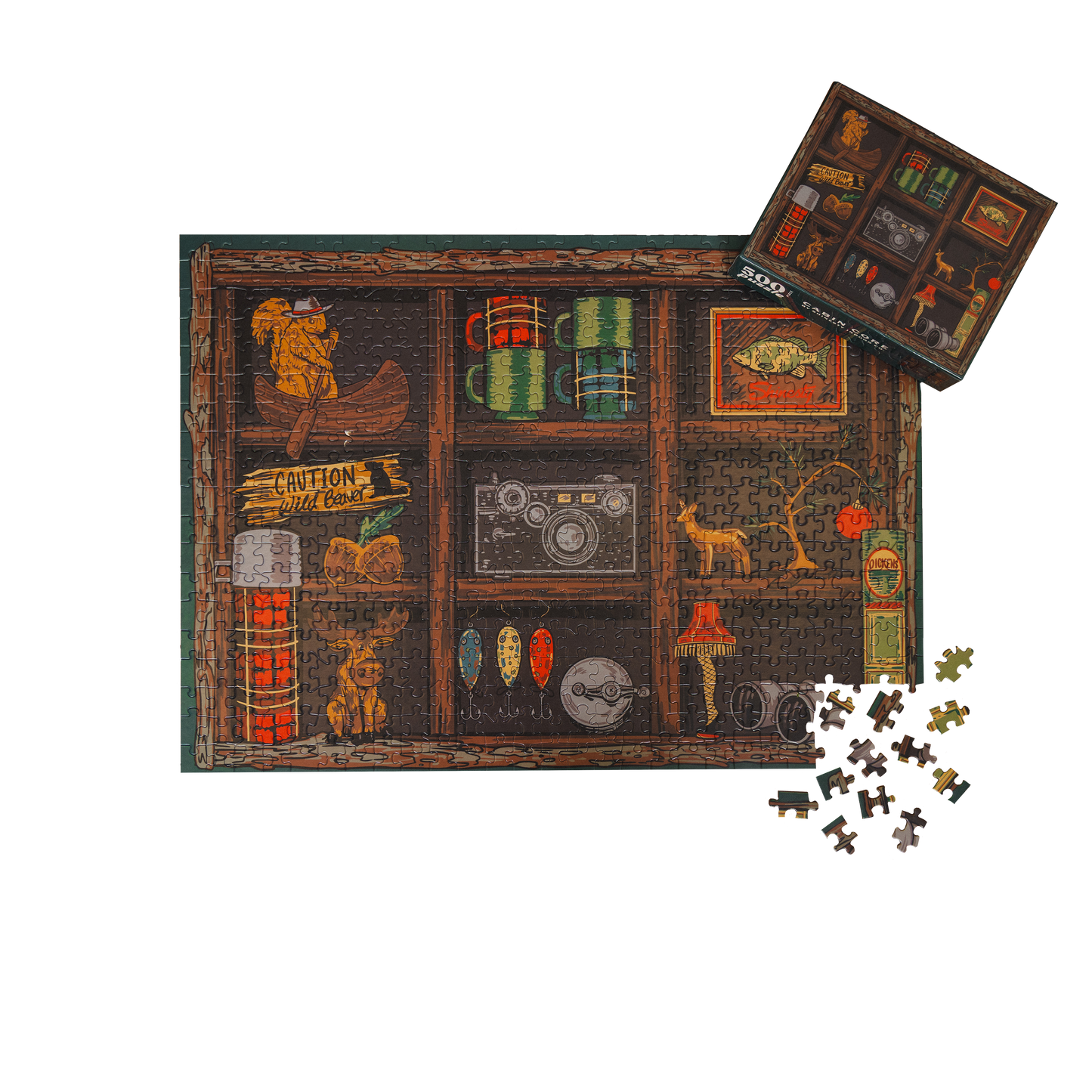 The Cabin Core | Cabin Scene Puzzle
