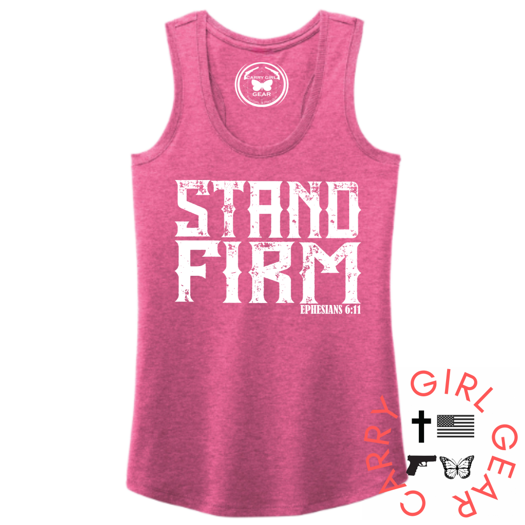 STAND FIRM TANK TOP