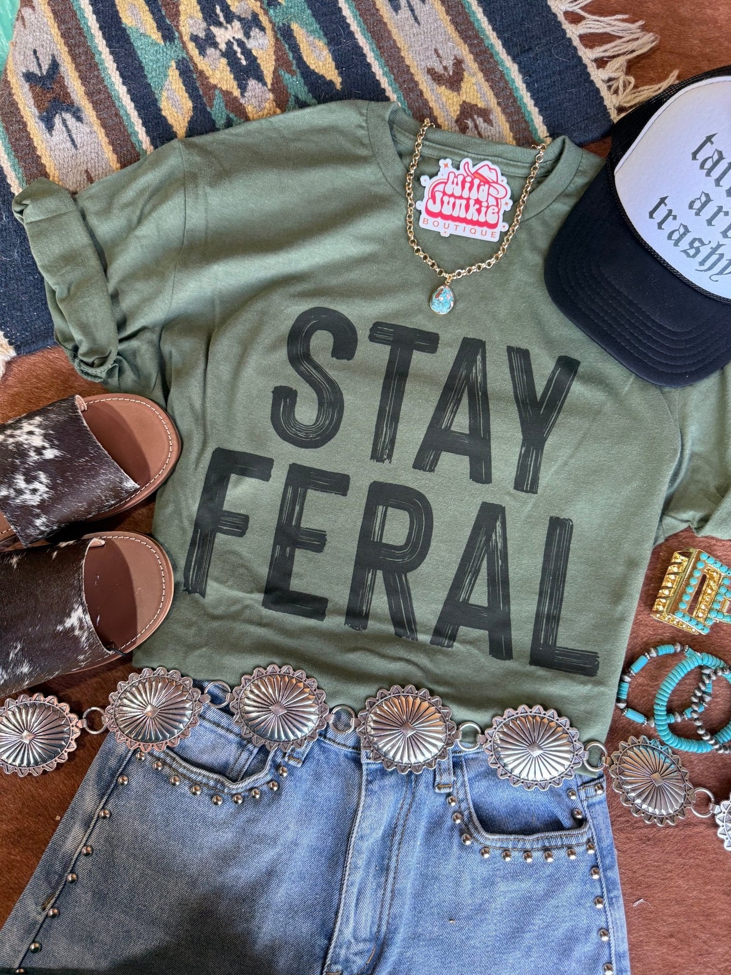 Stay Feral Graphic Tee