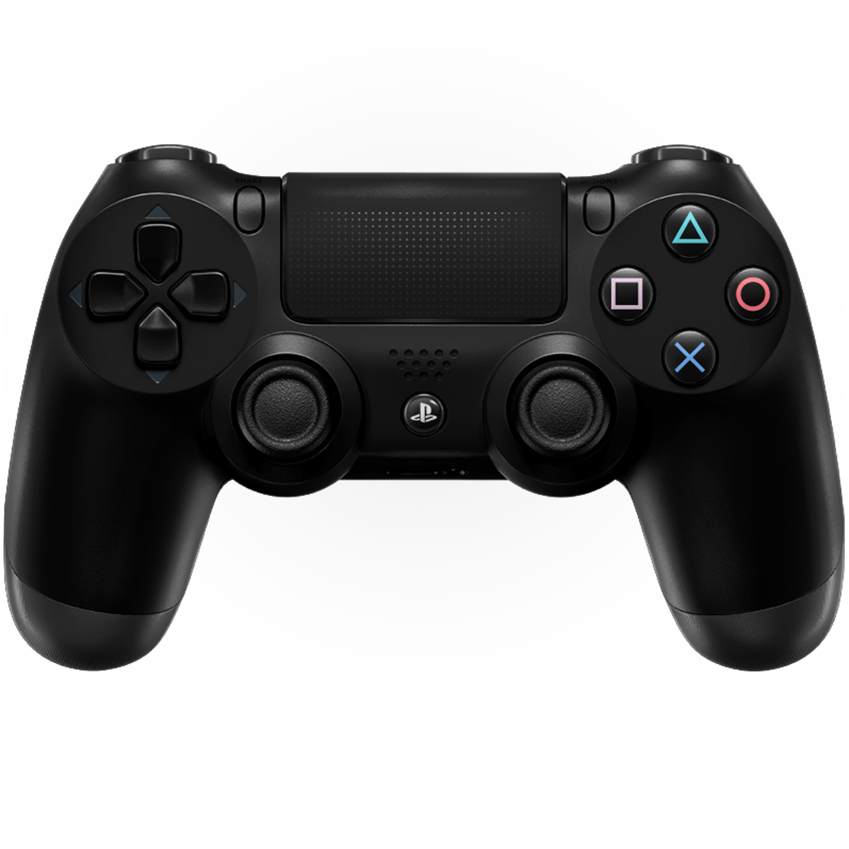 MODDEDZONE JET BLACK PS4 CUSTOM MODDED CONTROLLER