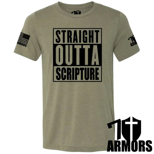 STRAIGHT OUTTA SCRIPTURE T-SHIRT