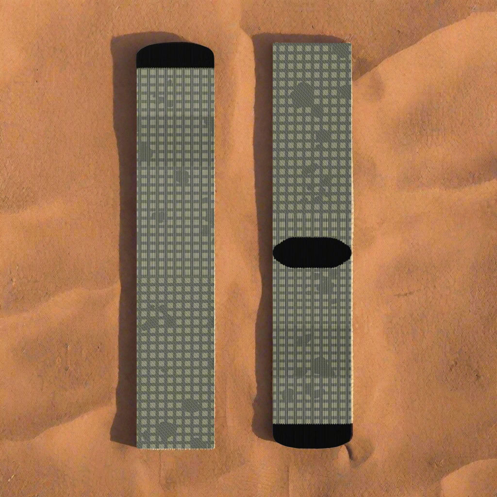 Desert Night Camo Crew socks
