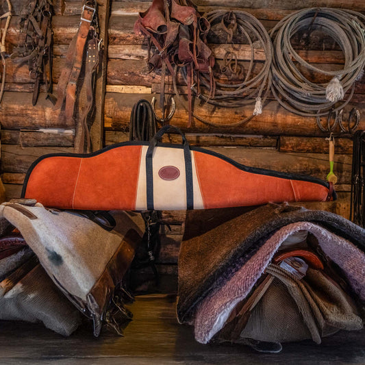 Suede Rifle Case