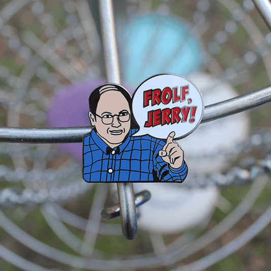 "Frolf, Jerry!" Summer Of George! Pin - Metal Butterfly