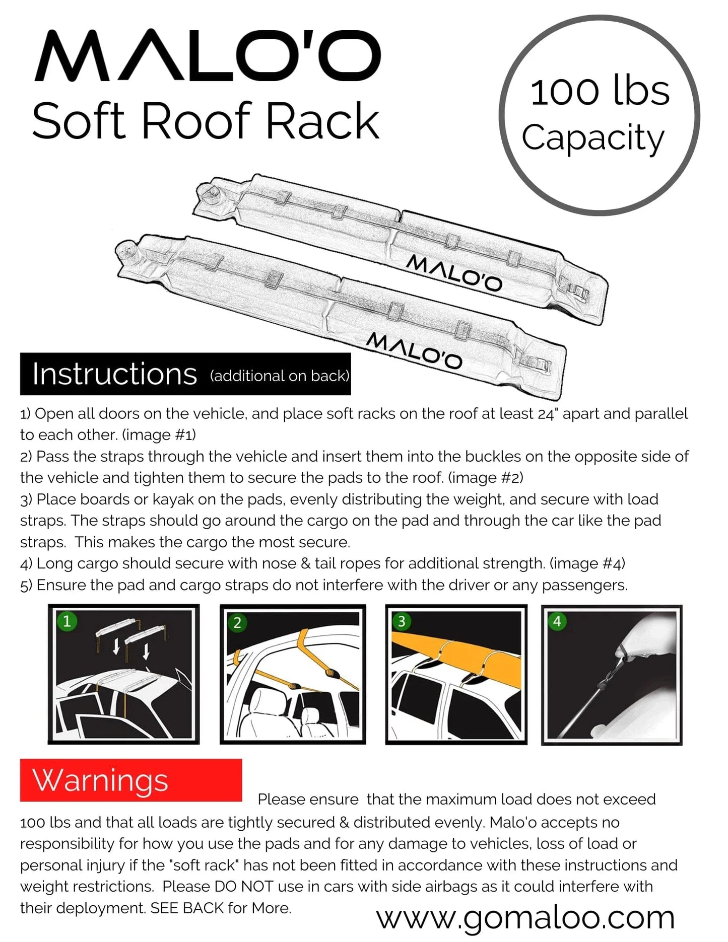 Surfboard Roof Rack - Safe for vehicle roofs