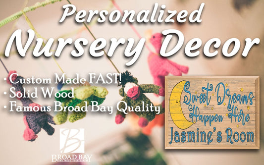 Sweet Dreams Happen Here Sign Child's Room or Nursery Decoration Sign