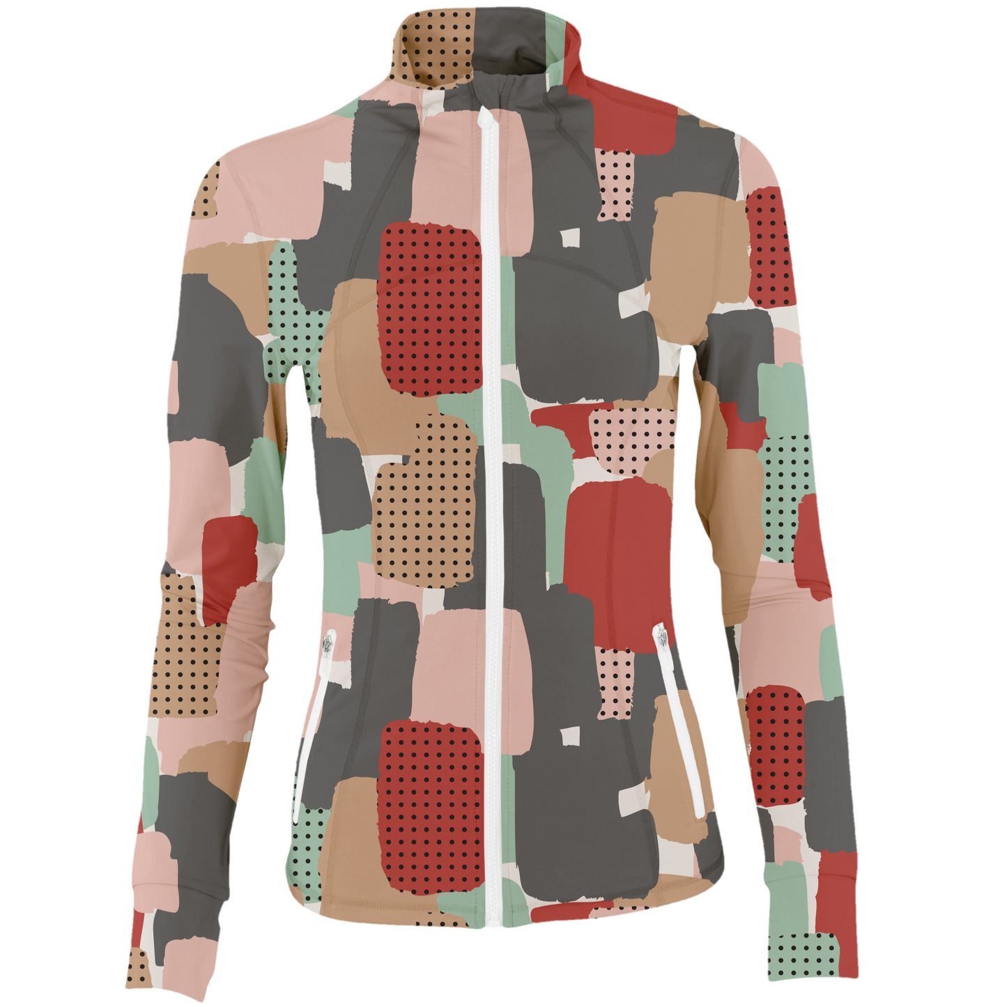 Golf Abstract Camo Women's Full Zip - Final Sale