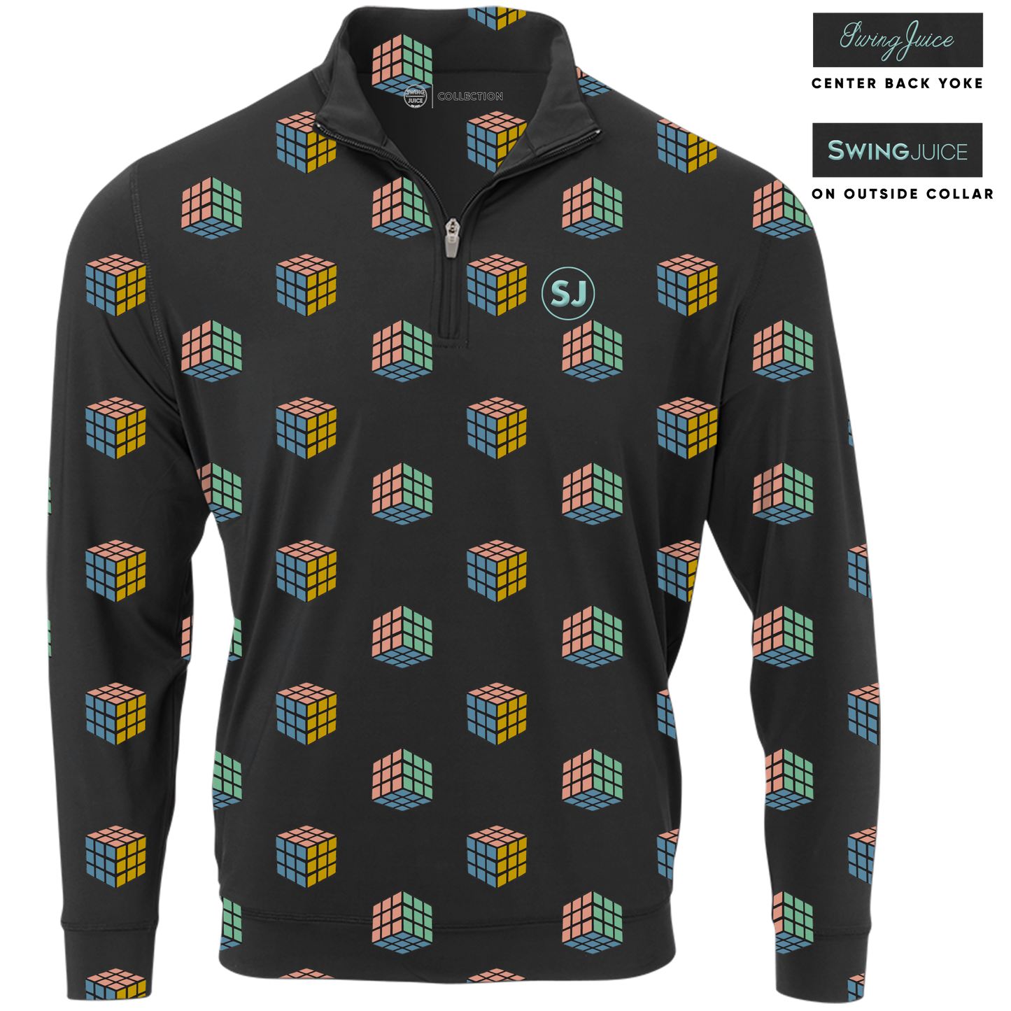 Golf Gamescape Men's Quarter Zip - Final Sale