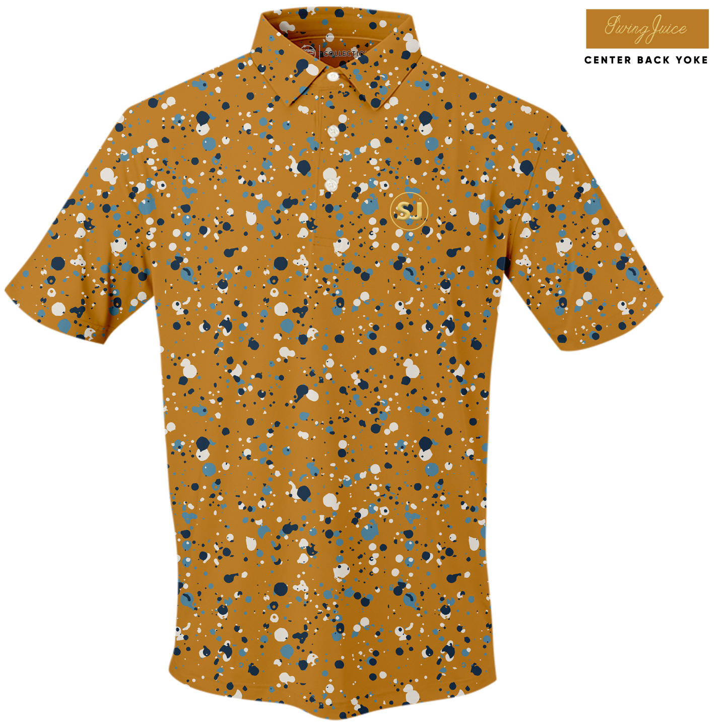 Golf Splatter Men's Polo - Final Sale