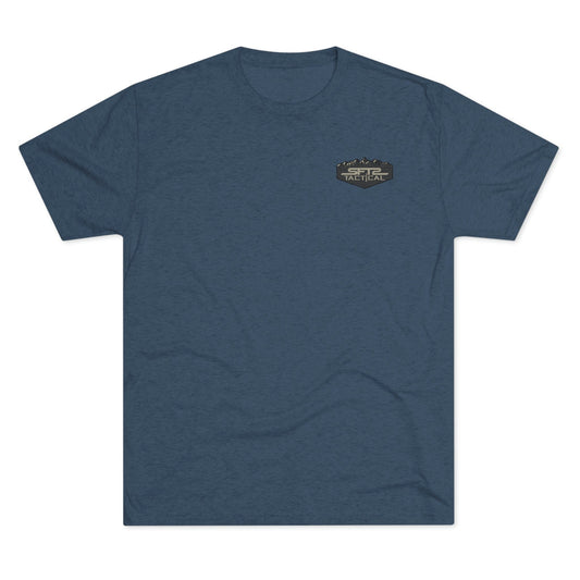 Camo Logo Mountain - Tri-Blend Crew Tee