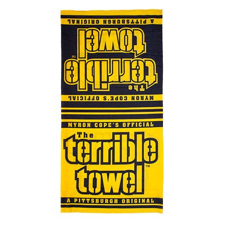 Terrible Towel Bandana - Official Pittsburgh Steelers Scarf & NFL Fan Accessories