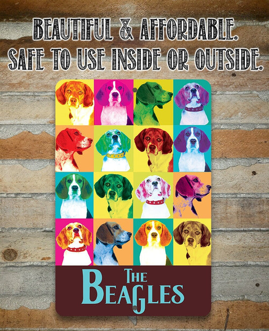 The Beagles - Metal Sign