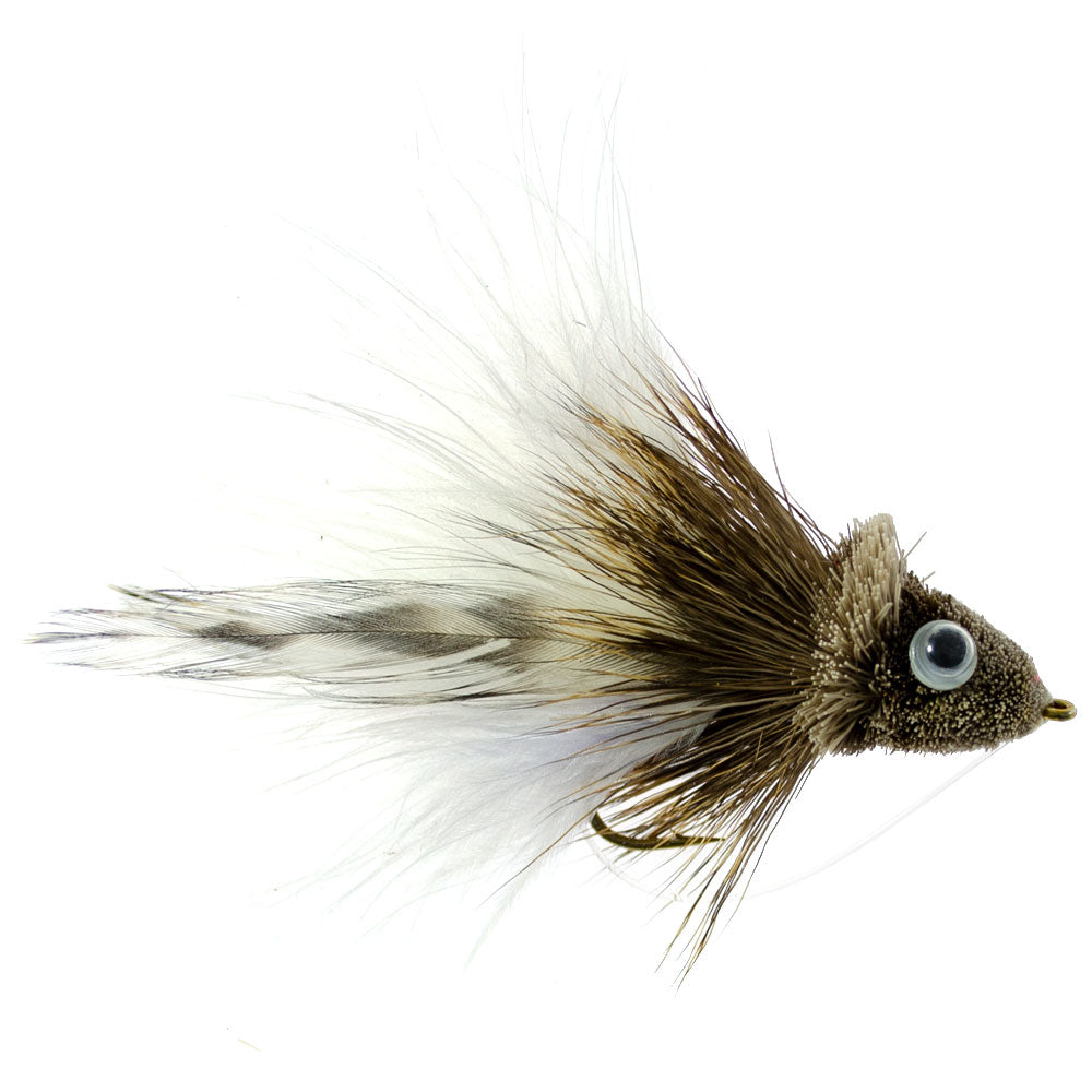 Bass Bug Collection - 24 Spun Hair Bass Flies - Hook Sizes 2,4, 6, 8
