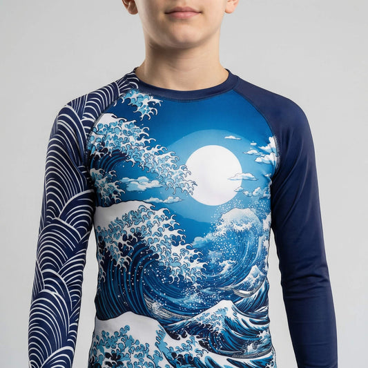 MIZU KIDS RASH GUARD
