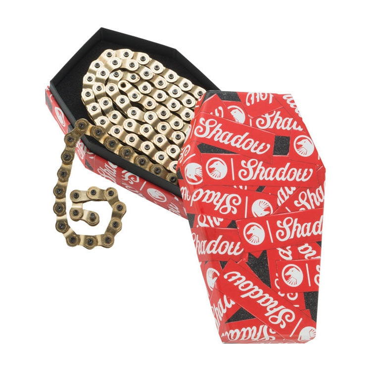 Shadow Conspiracy BMX Interlock 1/8" Chain V2 - Gold