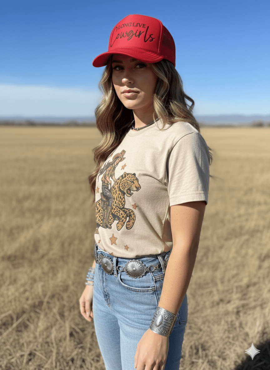 The Untamed Cowgirl Graphic Tee