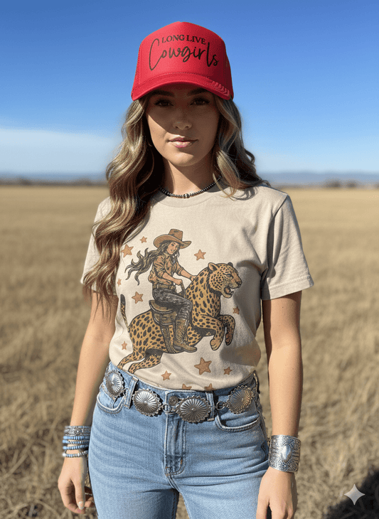 The Untamed Cowgirl Graphic Tee
