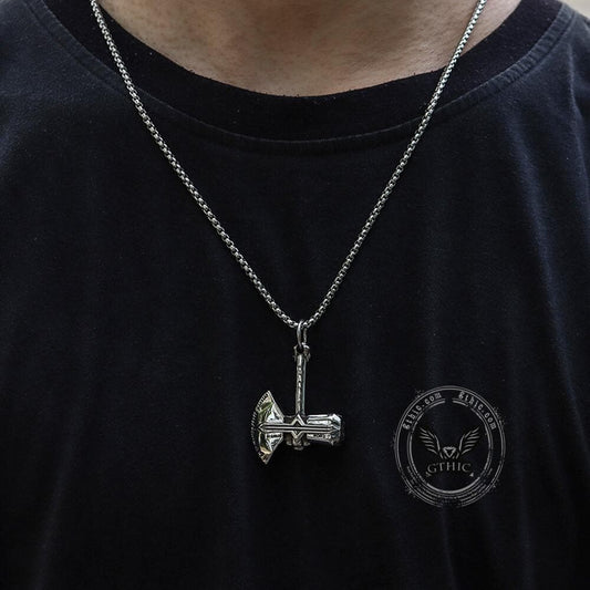 The Stormbreaker Stainless Steel Pendant