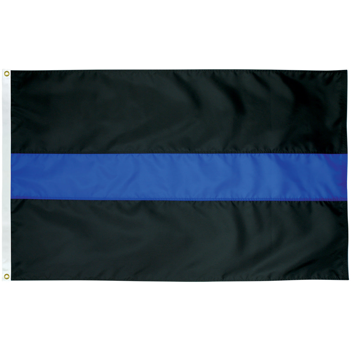 Sewn Thin Blue Line Outdoor Flag (Original Design)