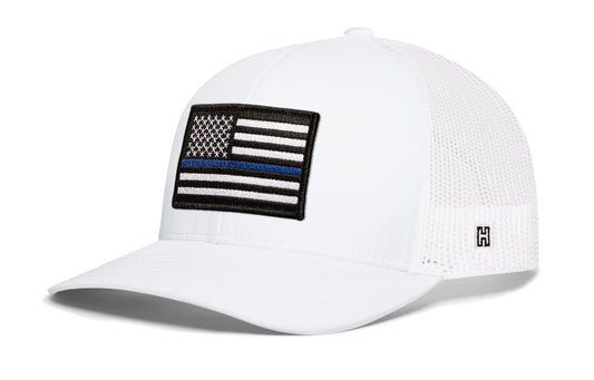 Thin Blue Line Trucker Hat | Police Snapback