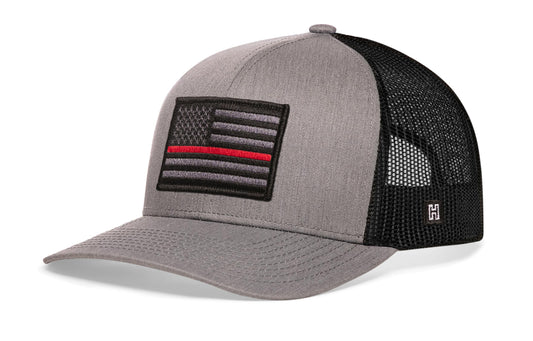 Thin Red Line Trucker Hat | Fire Tactical Snapback