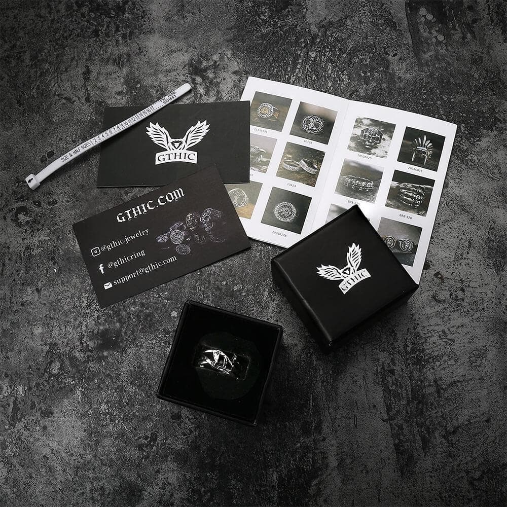 Thistles and Thorns Stainless Steel Ring