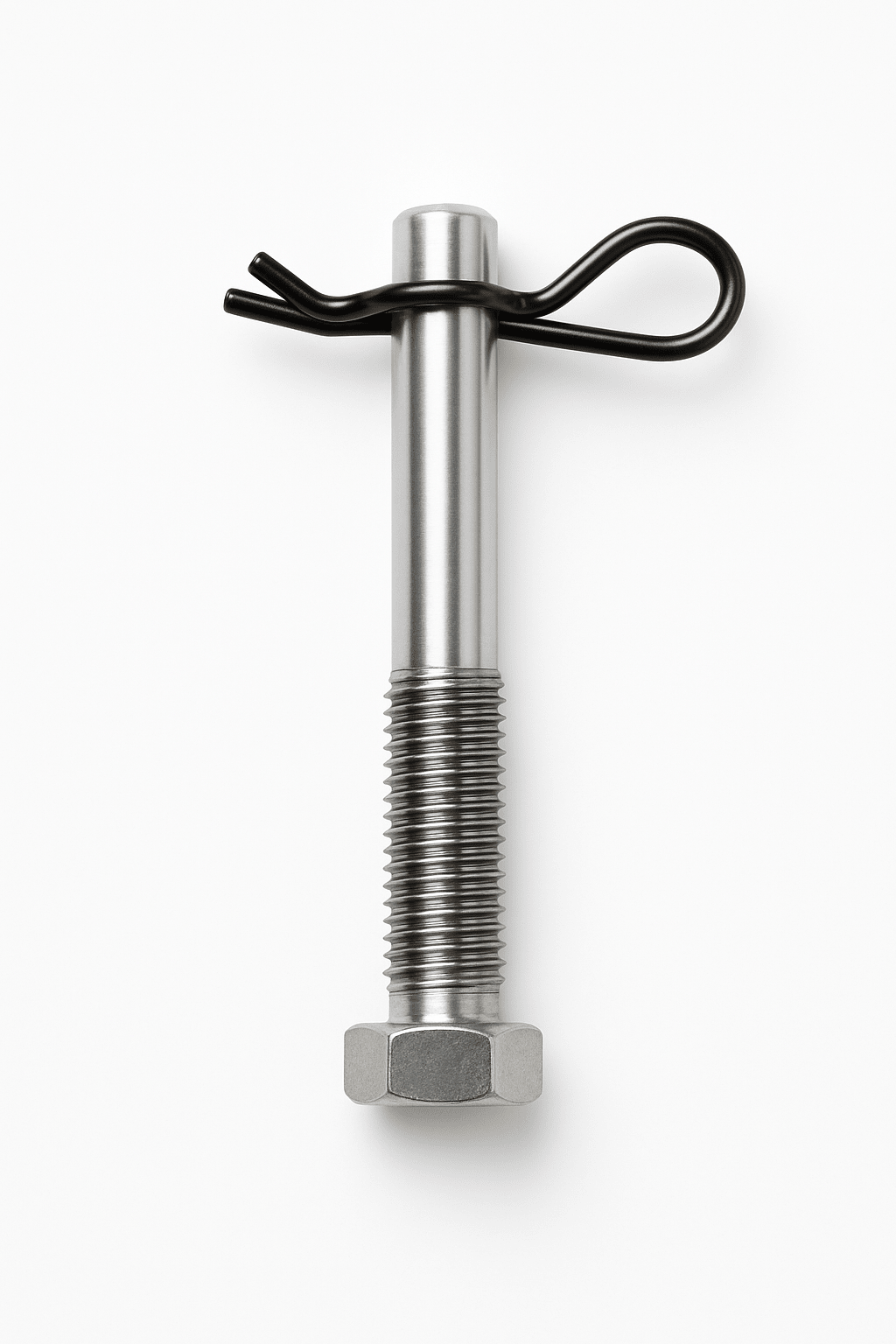 Extra Long Threaded Hitch Pin