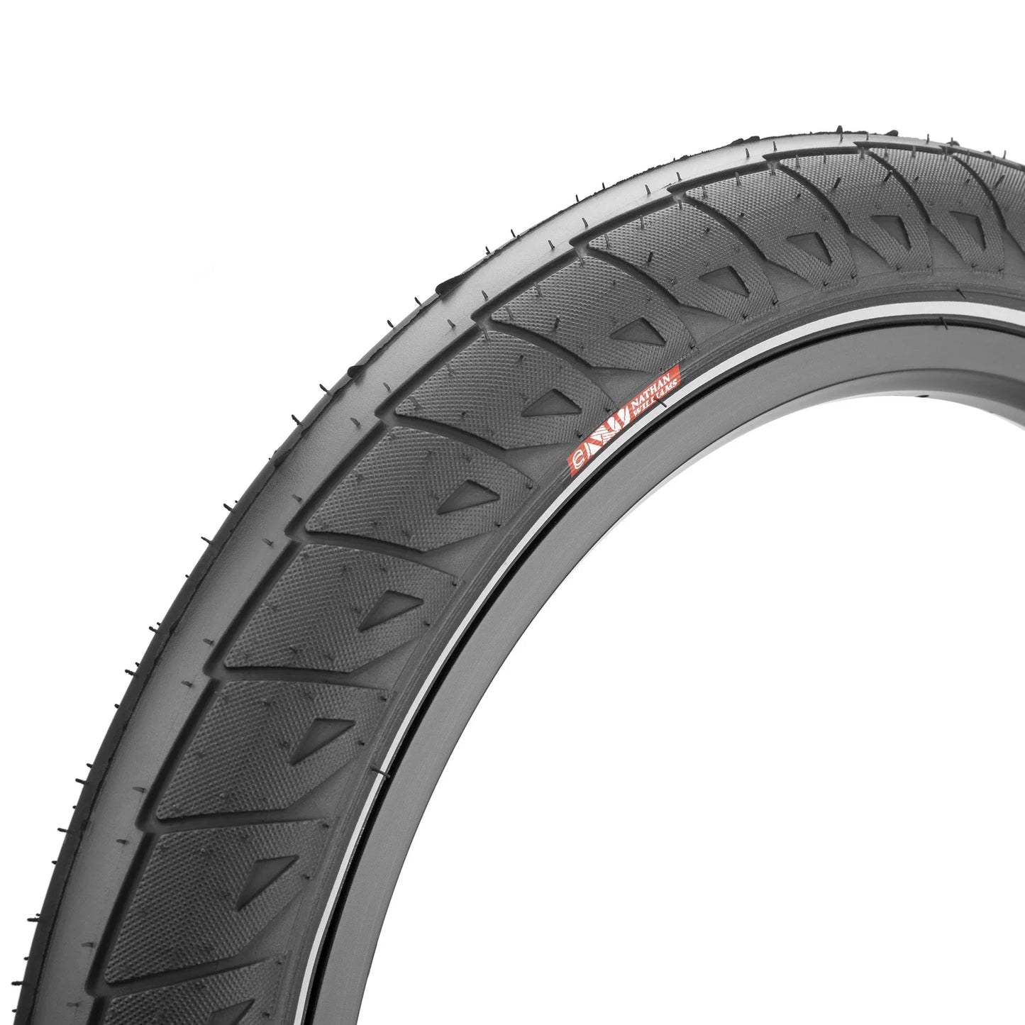 Cinema BMX Williams Tire 2.5″ - Black/Reflective Strip