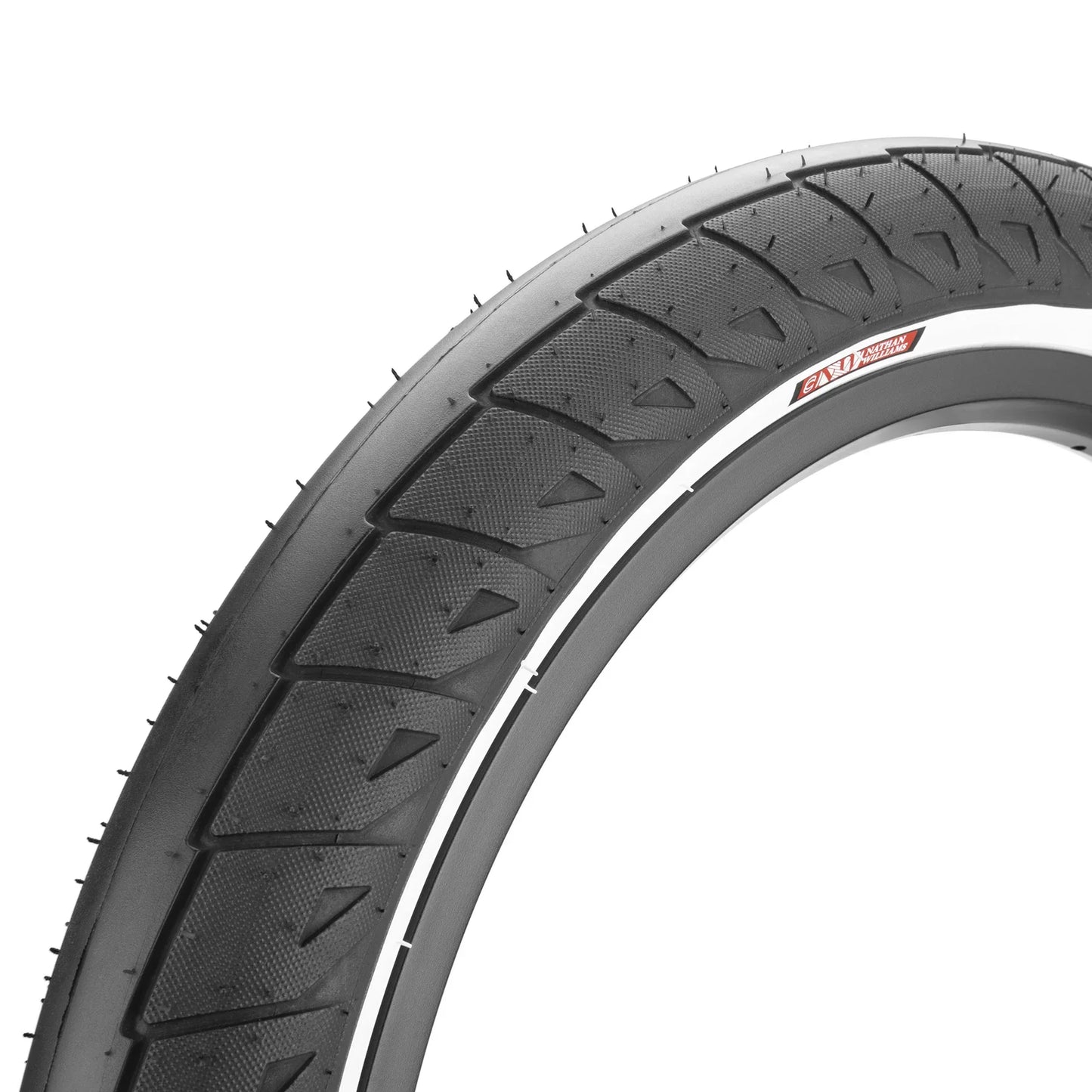 Cinema BMX Williams Tire 2.5″ - Black/White Wall