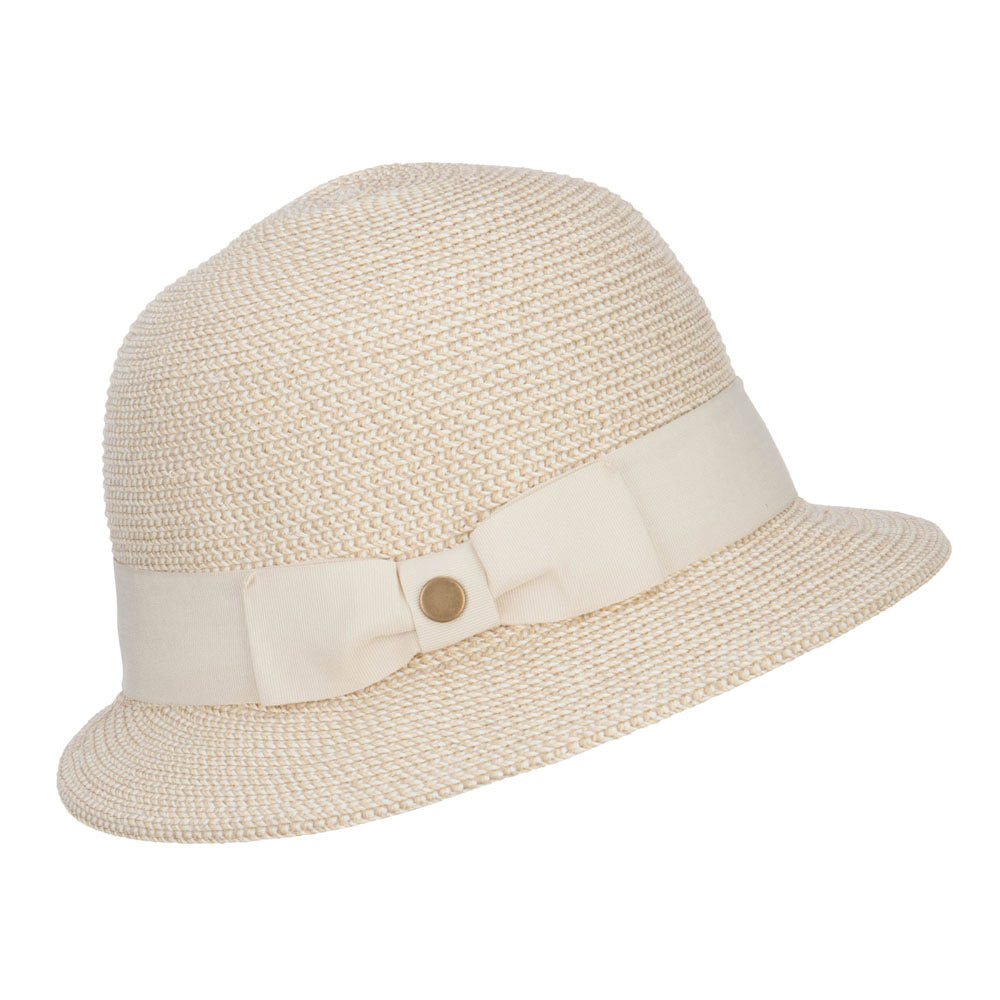 UPF 50+ Women's Slanted Brim Cloche