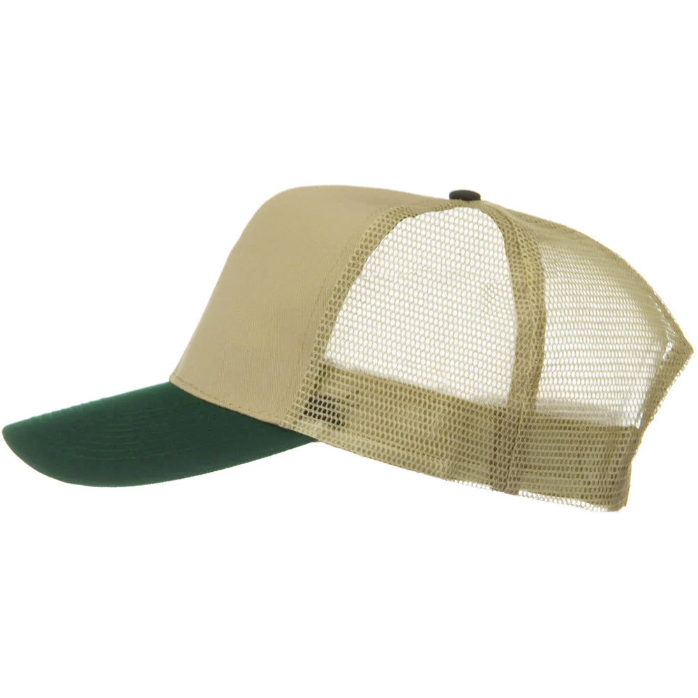 Two Tone Cotton Twill Mesh Prostyle Cap