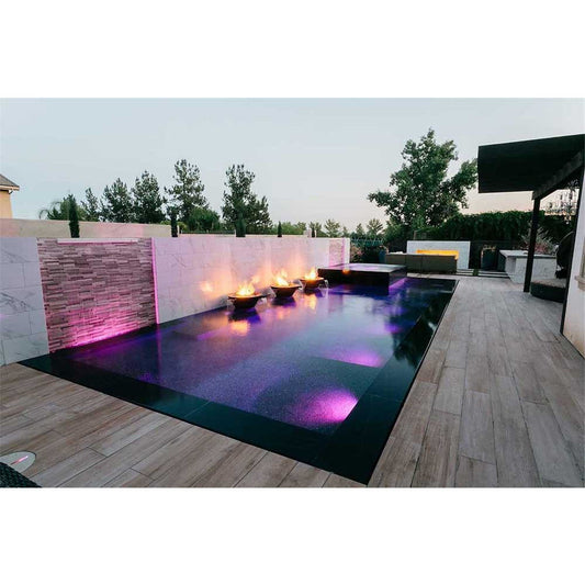 Top Fires Cazo 30-Inch 4 Way Copper Gas Fire and Water Bowl - Electronic (OPT-4W30E)